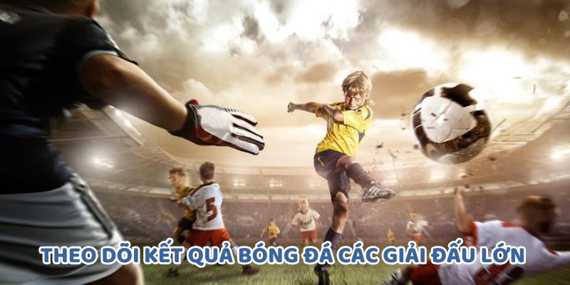 Theo dõi kết quả bóng đá các giải đấu lớn tại BONGDALU
